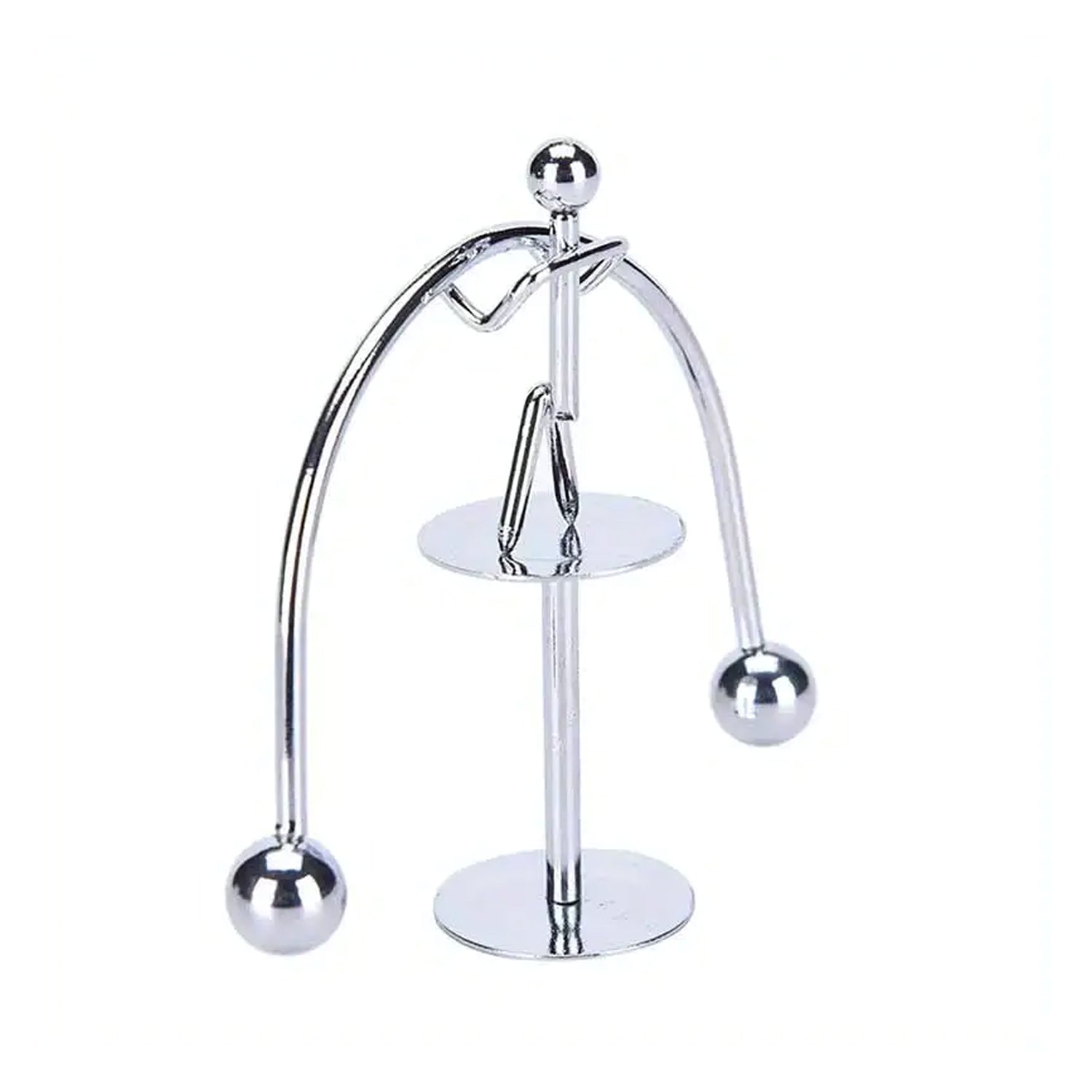 7850 Mini Steel Balance Toy, Small Weightlifter Mold Desk Decor Metal Craft Perpetual Balance Art Education Motion Toy Figurine Home Office Decoration Birthday Gift (1 Pc) 7850 Mini Steel Balance Toy, Small Weightlifter Mold Desk Decor Metal Craft Perpetual Balance Art Education Motion Toy Figurine Home Office Decoration Birthday Gift (1 Pc)